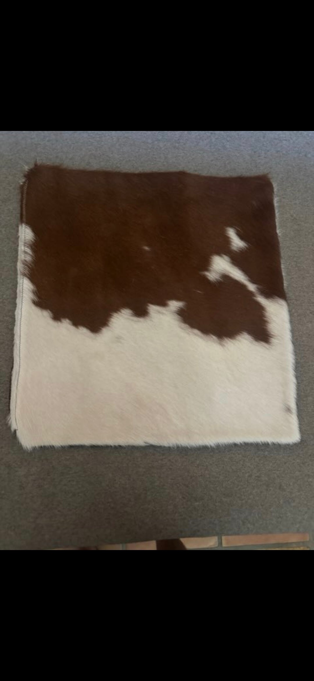 19x19 Handcrafted Cowhide Pillow Covers / Home Decor