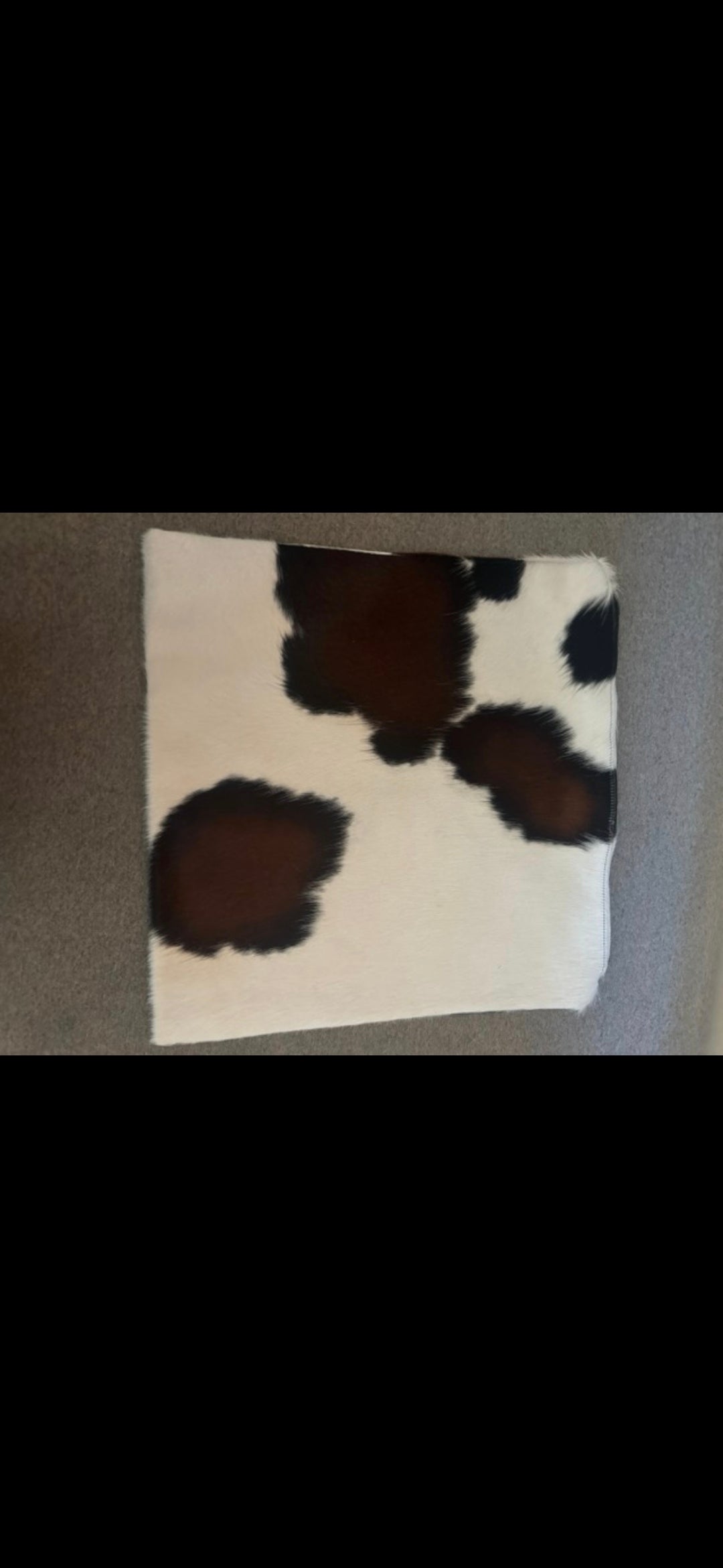 19x19 Handcrafted Cowhide Pillow Covers / Home Decor