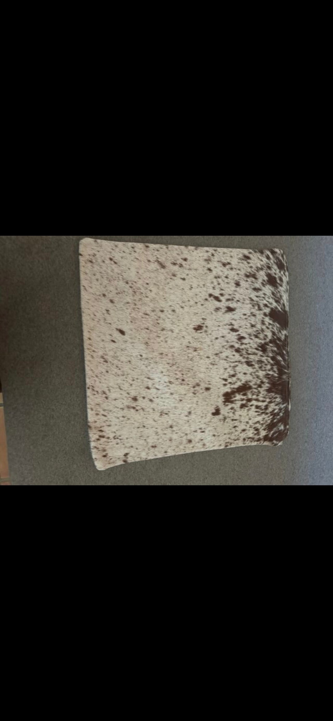 19x19 Handcrafted Cowhide Pillow Covers / Home Decor