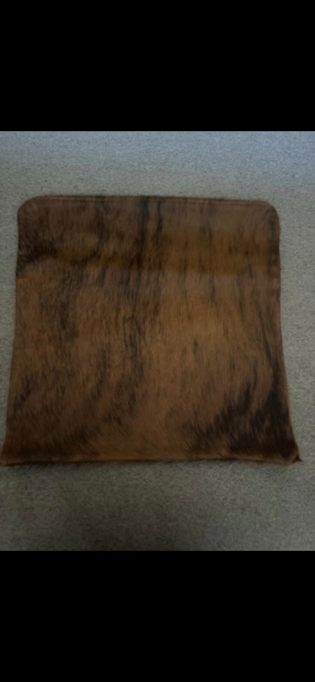 19x19 Handcrafted Cowhide Pillow Covers / Home Decor