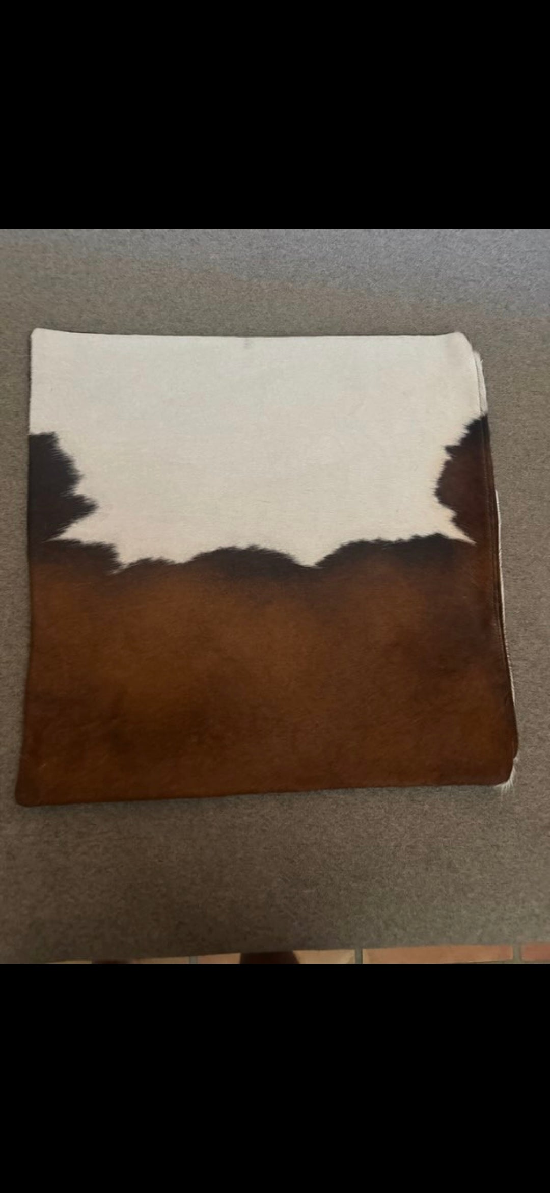 19x19 Handcrafted Cowhide Pillow Covers / Home Decor
