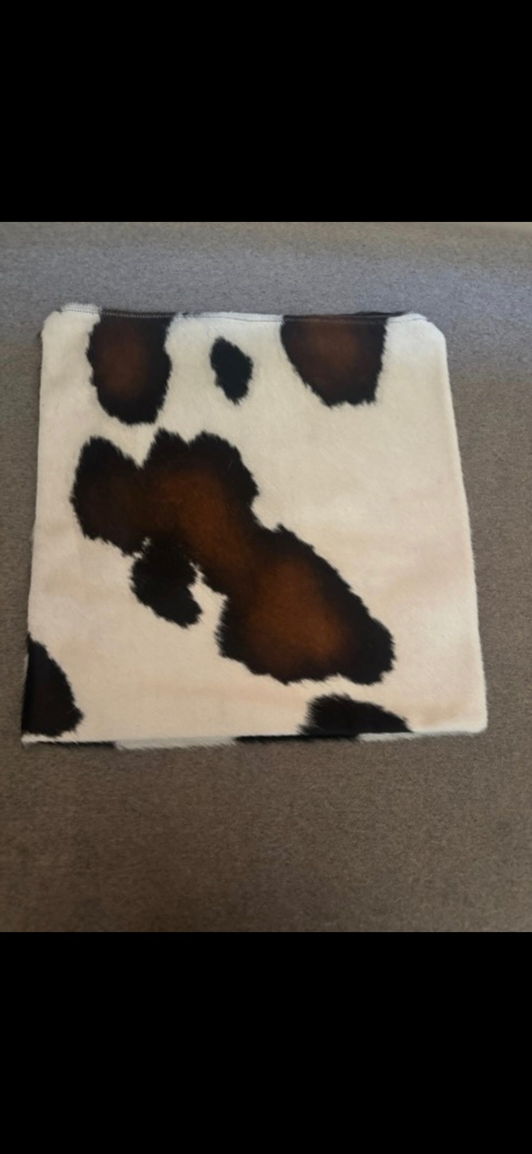 19x19 Handcrafted Cowhide Pillow Covers / Home Decor