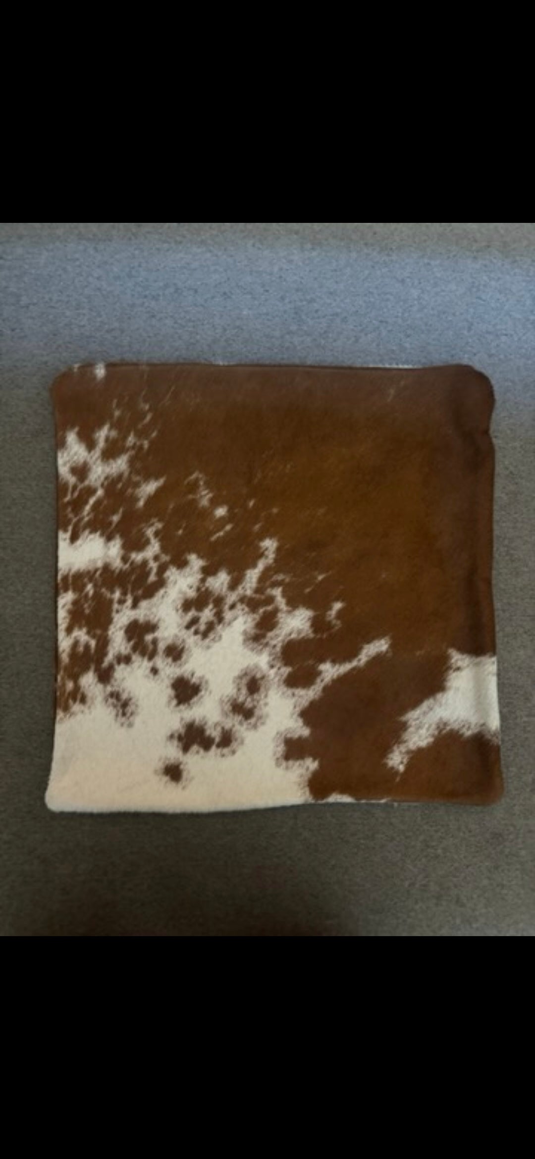 19x19 Handcrafted Cowhide Pillow Covers / Home Decor