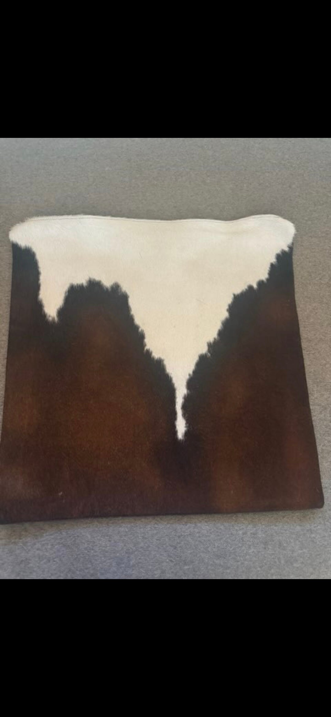 19x19 Handcrafted Cowhide Pillow Covers / Home Decor